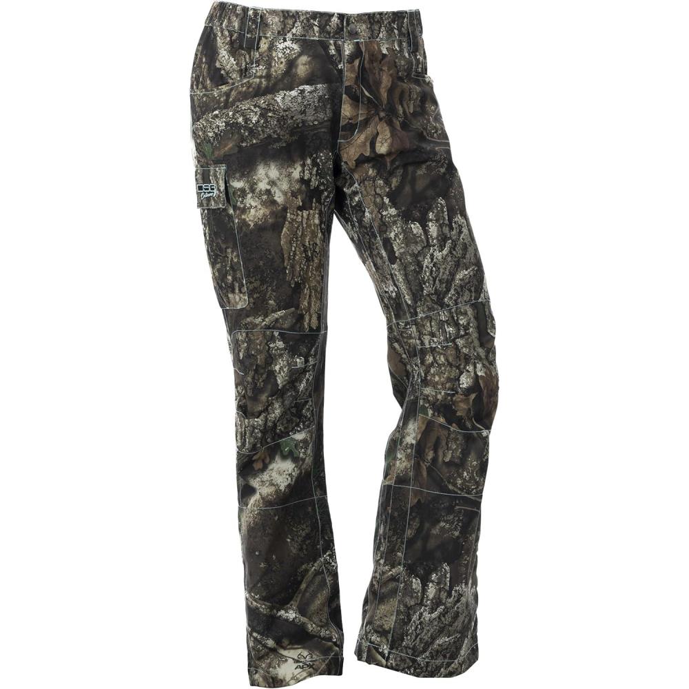 imageDOING SOMETHING GREAT Womens Bexley 30 Ripstop Tech Hunting Pants Warm Climate Ultra LightWeight DWR TreatedRealtree Apx 30