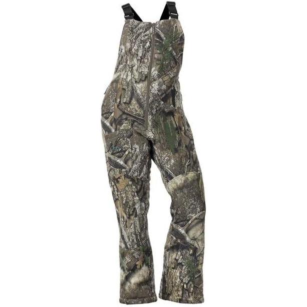 imageDSG Outerwear Womens Breanna 20 Hunting Bib  SherpaLined DWR Treated Drop Seat Adjustable InseamRealtree Apx 20