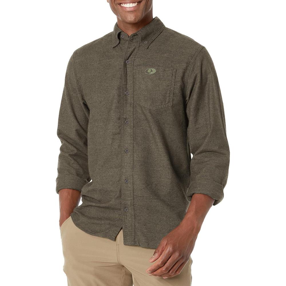 imageFlannel Shirt for Men Long Sleeve Mens Flannel ShirtsForest Night