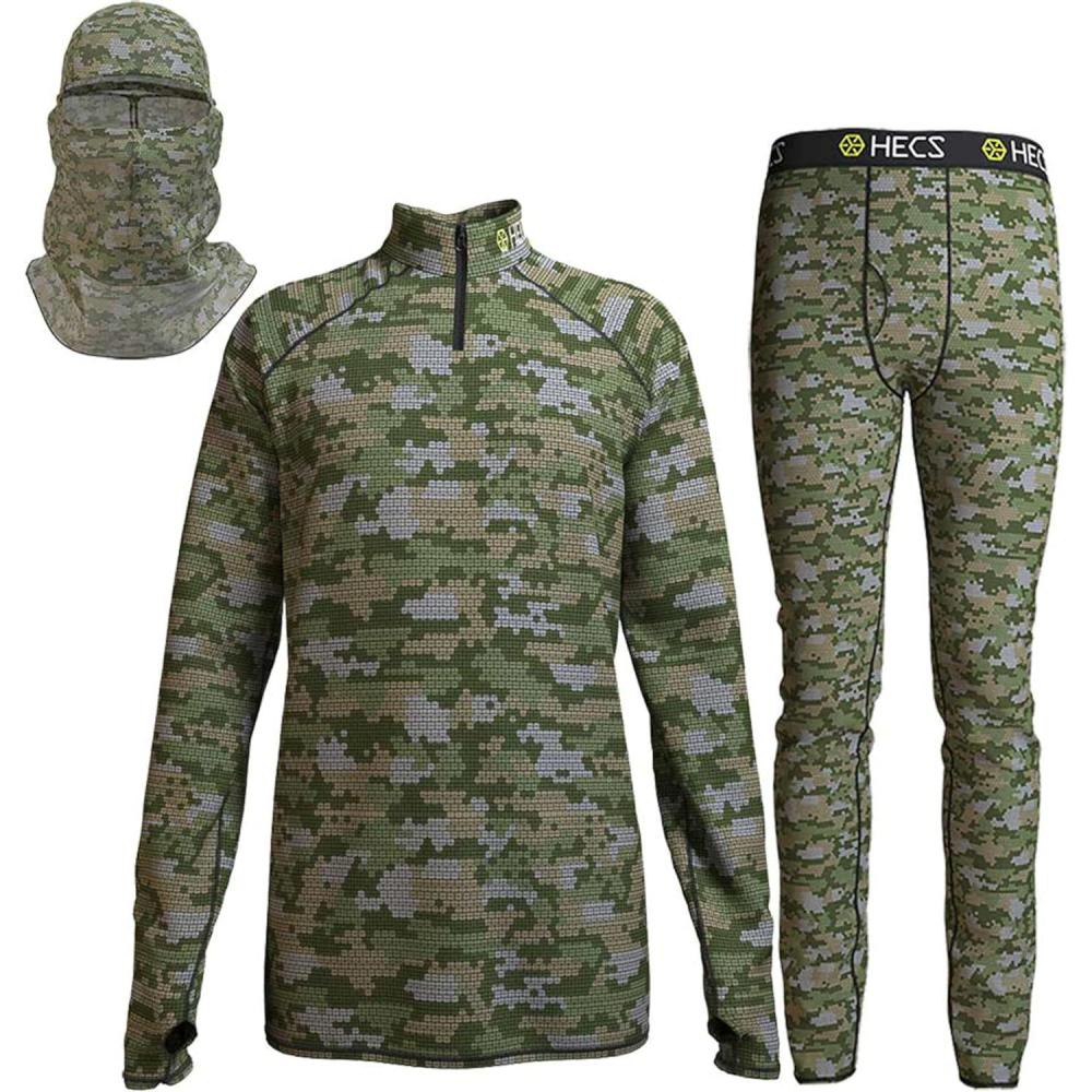 imageHECS HuntingHigh Performance Base LayerUnderwear with Patented Technology for Deer Big Game ampamp Turkey HuntingAnywhere