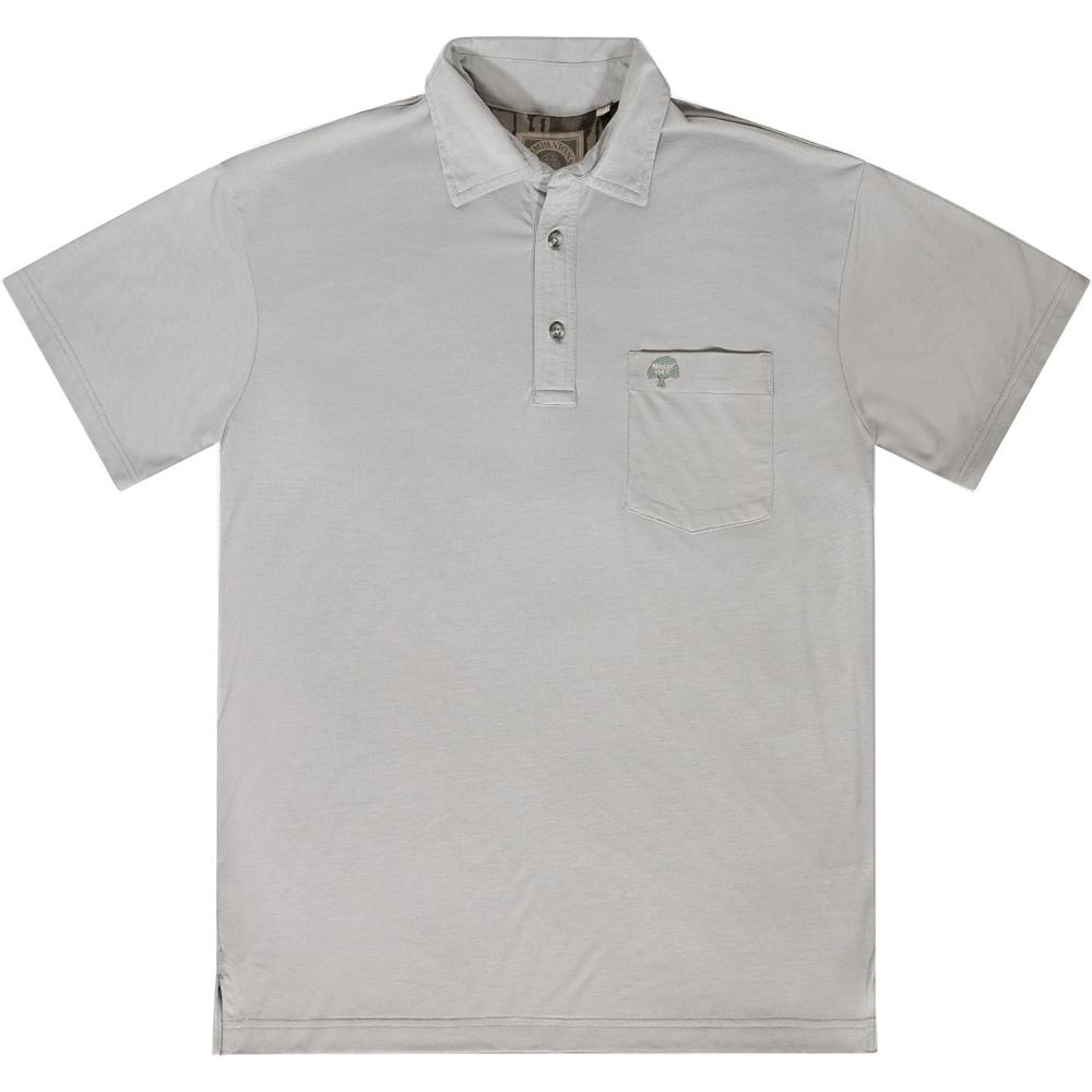 imageMossy Oak Tombigbee Lightweight Bamboo Viscose Polo Shirt for MenMoss