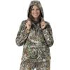 DOING SOMETHING GREAT DSG Outerwear Women’s Breanna Hunting Pullover – Sherpa-Lined, DWR Finish(Realtree Edge 2.0)