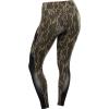 DOING SOMETHING GREAT DSG Outerwear Women’s Casual Leggings – High Waisted, 4-Way Stretch, Mesh Side Panels, 4 Pockets(Mossy Oak Bottomland Original)