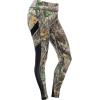 DOING SOMETHING GREAT DSG Outerwear Women’s Casual Leggings – High Waisted, 4-Way Stretch, Mesh Side Panels, 4 Pockets(Realtree Edge)