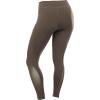 DOING SOMETHING GREAT DSG Outerwear Women’s Casual Leggings – High Waisted, 4-Way Stretch, Mesh Side Panels, 4 Pockets(Stone)