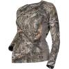 DOING SOMETHING GREAT Women’s Ultra Lightweight Hunting Shirts | Moisture Wicking, Quick Dry, UPF 50+ Protection(Mossy Oak Country Dna)