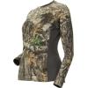 DOING SOMETHING GREAT Women’s Ultra Lightweight Hunting Shirts | Moisture Wicking, Quick Dry, UPF 50+ Protection(Realtree Edge)