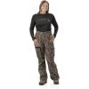 DSG Outerwear Ava 3.0 Camouflage Hunting Pants for Women – DWR Waterproof with Scent Control, Cargo Pocket & Removable Pouch(Mossy Oak Bottomland New 3.0)