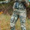 DSG Outerwear Ava 3.0 Camouflage Hunting Pants for Women – DWR Waterproof with Scent Control, Cargo Pocket & Removable Pouch(Realtree Excape 3.0)
