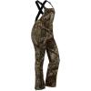 DSG Outerwear Women’s Breanna 2.0 Hunting Bib – Sherpa-Lined, DWR Treated, Drop Seat, Adjustable Inseam(Realtree Apx)