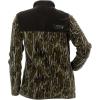 DSG Outerwear Women’s Gianna 2.0 Fleece Pullover – Warm Micro Fleece Hunting & Casual Mid-Layer(Mo Bottomland Original/Charcoal)