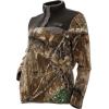 DSG Outerwear Women’s Gianna 2.0 Fleece Pullover – Warm Micro Fleece Hunting & Casual Mid-Layer(Rt Edge/Charcoal)