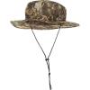 Drake Waterfowl Waterproof Boonie Hat – Hunting Fishing Breathable Full Brim Hat with Adjustable Drawstring(Mossy Oak Bottomland)