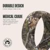 Groove Life Mossy Oak Camo Silicone Ring Breathable Rubber Wedding Rings for Men, Lifetime Coverage, Unique Design, Comfort Fit Ring(Country DNA)