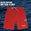 Mossy Oak Fishing Quick Dry Mens Board Shorts, No Mesh Swim Trunks Men(Nobility)
