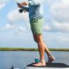 Mossy Oak Lightweight Men’s Casual Drawstring Shorts for Beach, Lounge, and Summer Wear(Sand Dollar)