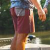 Mossy Oak Men’s Swim Trunks 8″ | UPF Resistant & Quick Dry Shorts with Mesh Pockets(Water Spout)