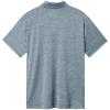 Mossy Oak Polo Sun Shirt for Men with UV Protection for Golf, Fishing, Hiking, or Casual(Blue Herron)