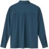 Mossy Oak Tibbee Everyday Long Sleeve Men’s Fishing Shirt with UV Protection – Lightweight & Quick-Drying(Blue Herron)