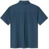 Mossy Oak Tibbee Everyday Men’s Short Sleeve Fishing Shirt with UV Protection – Lightweight & Quick-Drying(Blue Herron)