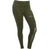 DOING SOMETHING GREAT DSG Outerwear Women’s Casual Leggings – High Waisted, 4-Way Stretch, Mesh Side Panels, 4 Pockets(Olive)