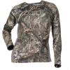 DOING SOMETHING GREAT Women’s Ultra Lightweight Hunting Shirts | Moisture Wicking, Quick Dry, UPF 50+ Protection(Mossy Oak Country Dna)