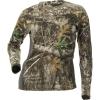 DOING SOMETHING GREAT Women’s Ultra Lightweight Hunting Shirts | Moisture Wicking, Quick Dry, UPF 50+ Protection(Realtree Edge)