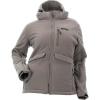 DSG Outerwear Women’s Ella 3.0 Hunting Jacket | Mild Climate, Windproof Sherpa-Lined Coat with Removable Hood & DWR Finish(Stone 3.0)