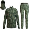 HECS Hunting-High Performance Base Layer-Underwear with Patented Technology for Deer, Big Game & Turkey Hunting(Everywhere Green)