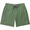 Mossy Oak Lightweight Men’s Casual Drawstring Shorts for Beach, Lounge, and Summer Wear(Greenwing)