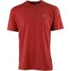 Mossy Oak Men’s Breathable Tri-Blend Short Sleeve T-Shirt(Heather Red)