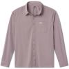 Mossy Oak Tibbee Everyday Long Sleeve Men’s Fishing Shirt with UV Protection – Lightweight & Quick-Drying(Petal)