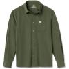 Mossy Oak Tibbee Everyday Long Sleeve Men’s Fishing Shirt with UV Protection – Lightweight & Quick-Drying(Pine Needle)