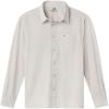 Mossy Oak Tibbee Everyday Long Sleeve Men’s Fishing Shirt with UV Protection – Lightweight & Quick-Drying(Sand Dollar)