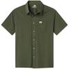 Mossy Oak Tibbee Everyday Men’s Short Sleeve Fishing Shirt with UV Protection – Lightweight & Quick-Drying(Pine Needle)