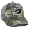 Outdoor Cap Unisex-Adult Mossy Oak Camouflage Mesh Back Cap(Mossy Oak Mountain Country Range/Grey)