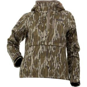 DOING SOMETHING GREAT DSG Outerwear Women’s Breanna Hunting Pullover – Sherpa-Lined, DWR Finish(Mossy Oak Bottomland Original)
