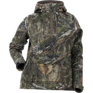 DOING SOMETHING GREAT DSG Outerwear Women’s Breanna Hunting Pullover – Sherpa-Lined, DWR Finish(Mossy Oak Country Dna 2.0)