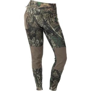 DOING SOMETHING GREAT DSG Outerwear Women’s Foraging Leggings | Hunting, Water Resistant, 4-Way Stretch, Durable(Realtree Apx/Stone)