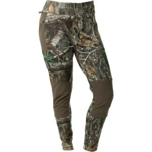 DOING SOMETHING GREAT DSG Outerwear Women’s Foraging Leggings | Hunting, Water Resistant, 4-Way Stretch, Durable(Realtree Edge/Stone)