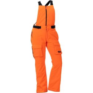 DOING SOMETHING GREAT DSG Outerwear Women’s Kylie 5.0 Drop Seat Hunting Bibs – Waterproof, Windproof, Insulated, Camo, Blaze(Blaze Orange 5.0)
