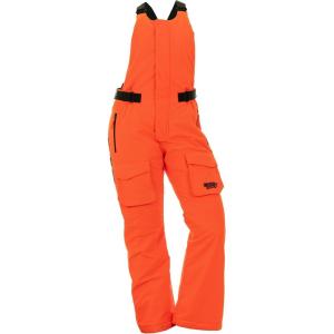 DOING SOMETHING GREAT DSG Outerwear Women’s Kylie 5.0 Drop Seat Hunting Bibs – Waterproof, Windproof, Insulated, Camo, Blaze(Blaze Orange 6.0)