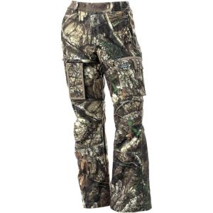 DSG Outerwear Ava 3.0 Camouflage Hunting Pants for Women – DWR Waterproof with Scent Control, Cargo Pocket & Removable Pouch(Realtree Apx 3.0)