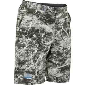 Mossy Oak Fishing Quick Dry Mens Board Shorts, No Mesh Swim Trunks Men(Manta)