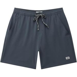 Mossy Oak Lightweight Men’s Casual Drawstring Shorts for Beach, Lounge, and Summer Wear(Storm Cloud)