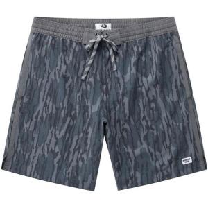 Mossy Oak Men’s Swim Trunks 8″ | UPF Resistant & Quick Dry Shorts with Mesh Pockets(Bottomland Navy)