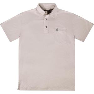 Mossy Oak Tombigbee Lightweight Bamboo Viscose Polo Shirt for Men(Dove)