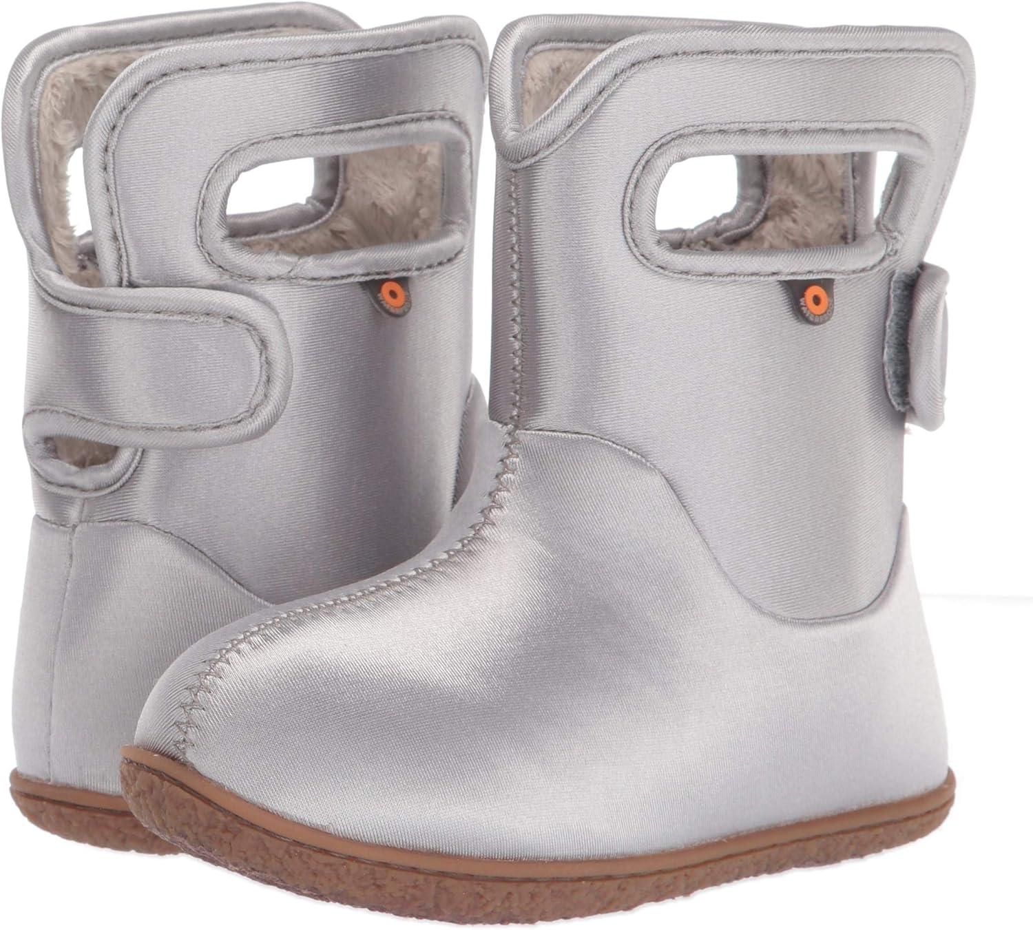 imageBOGS Baby Camo Boys InfantToddler BootMetallicsilver
