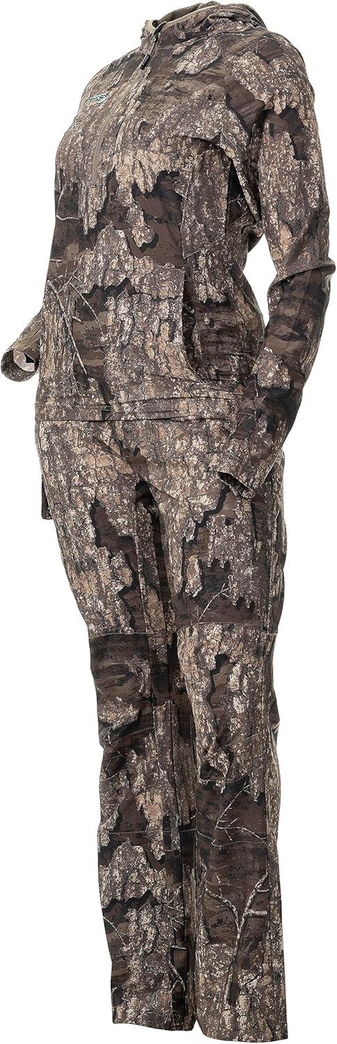 imageDOING SOMETHING GREAT Womens Bexley 30 Pullover Hunting Shirts Warm Climate Ultra LightWeight DWR TreatedRealtree Timber 30
