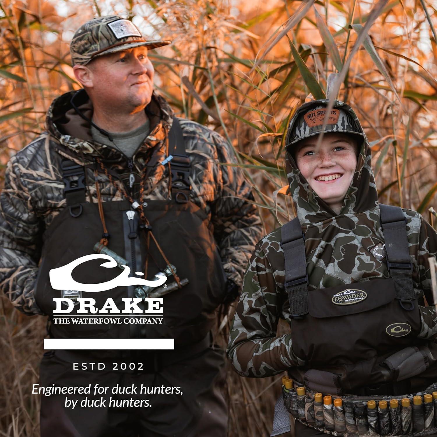 imageDrake Waterfowl Womens Eqwaderplus Full Zip Mossy Oak Bottomland XSmall